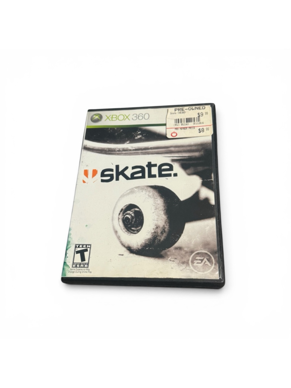 Skate Xbox 360 Video Game Case Only